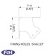 Large Flat Corners with 0.5mm Radius - 71mm x 71mm - Pack of 4